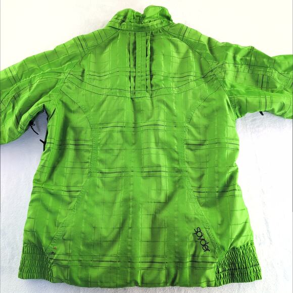 Spyder Thinsulate Ski Snowboard Coat Vented Sides Green Adult Size XL - Picture 14 of 15